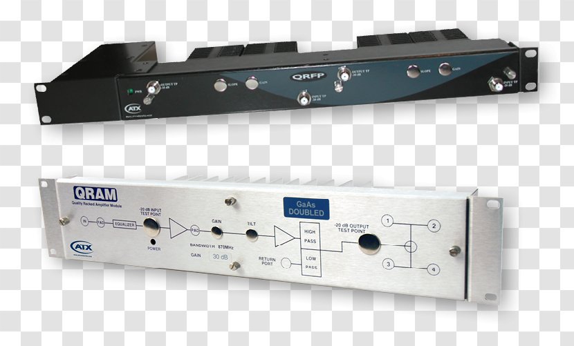 RF Power Amplifier Electronics Cable Television Headend DOCSIS - Gain - Hybrid Fibrecoaxial Transparent PNG