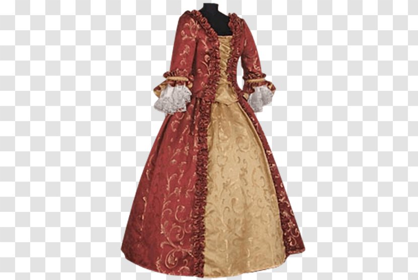 Gown English Medieval Clothing Dress Costume - Court Transparent PNG