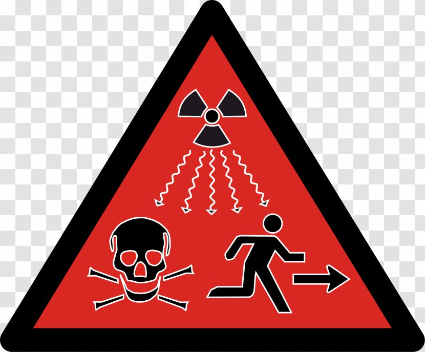 Ionizing Radiation Hazard Symbol Radioactive Decay - Biological - Nuclear Transparent PNG