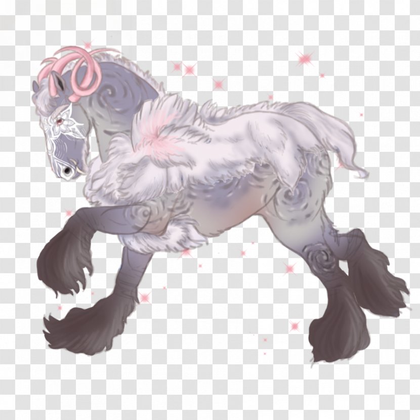 Mustang Pony Mammal Mane /m/02csf - Pink Camellia Transparent PNG