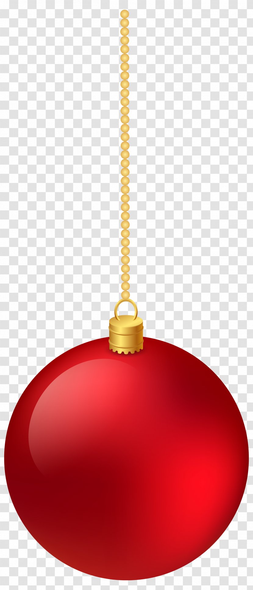 Red Green Brown Yellow - Christmas Ornament - Classic Hanging Ball Clipart Image Transparent PNG