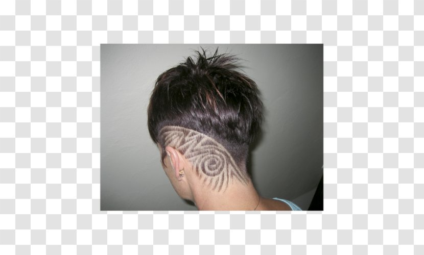 Ornament Capital Tattoo Hair Coloring Blade - Hairstyle - Carving Transparent PNG
