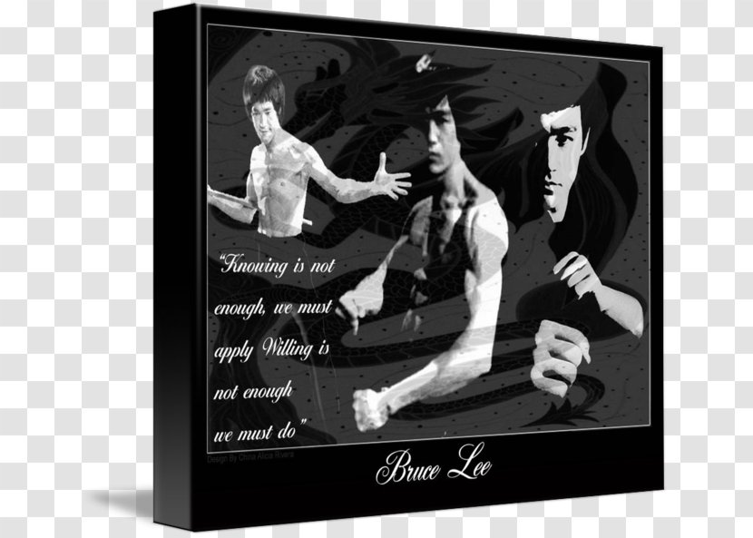 Gallery Wrap Picture Frames Canvas Printing - Poster - Bruce Lee Draw Transparent PNG