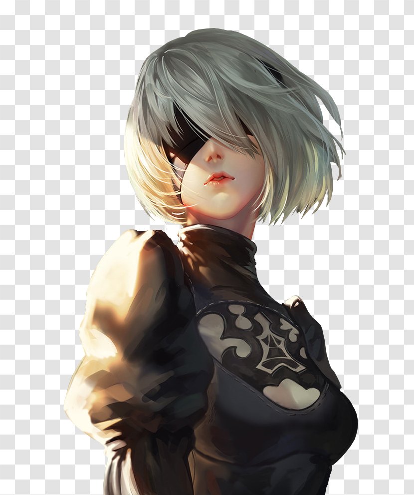 Nier: Automata Video Game EVE Online - Cartoon - Watercolor Transparent PNG