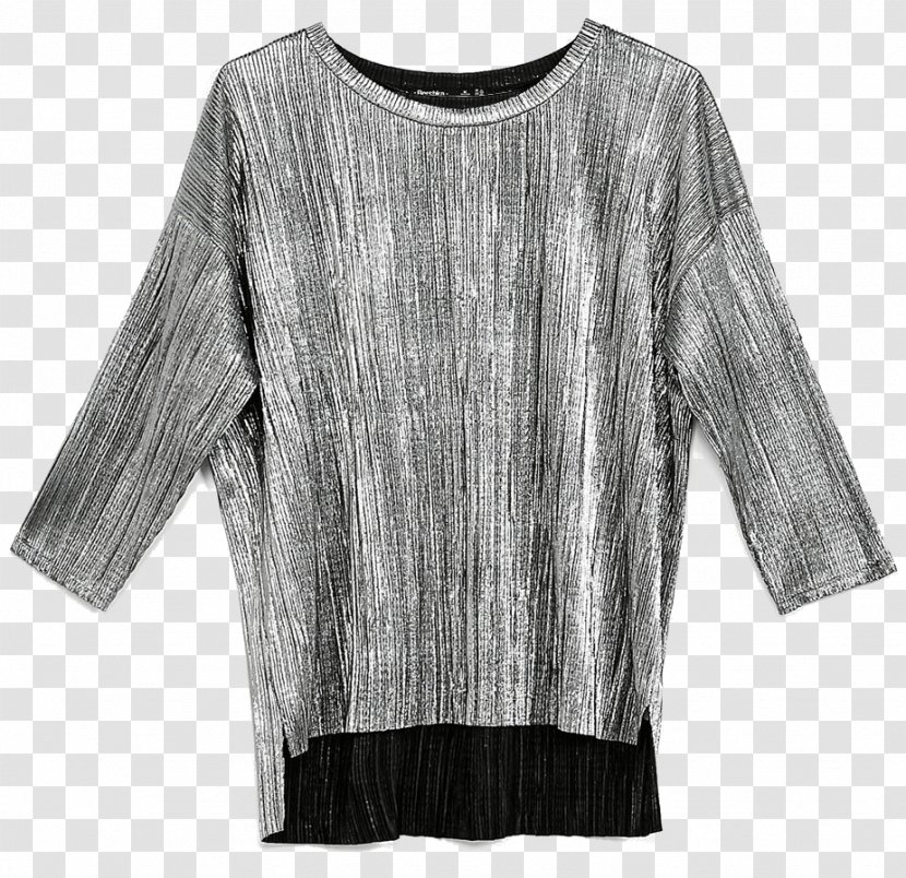 Sleeve Shoulder Sweater Outerwear Blouse - Chocker Transparent PNG