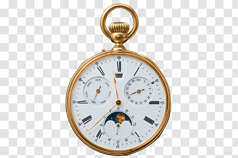 Clock Watch Breguet Pocket Perpetual Calendar - Tote Bag Transparent PNG