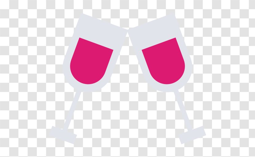 Glasses Pink M - Wineglasses Transparent PNG