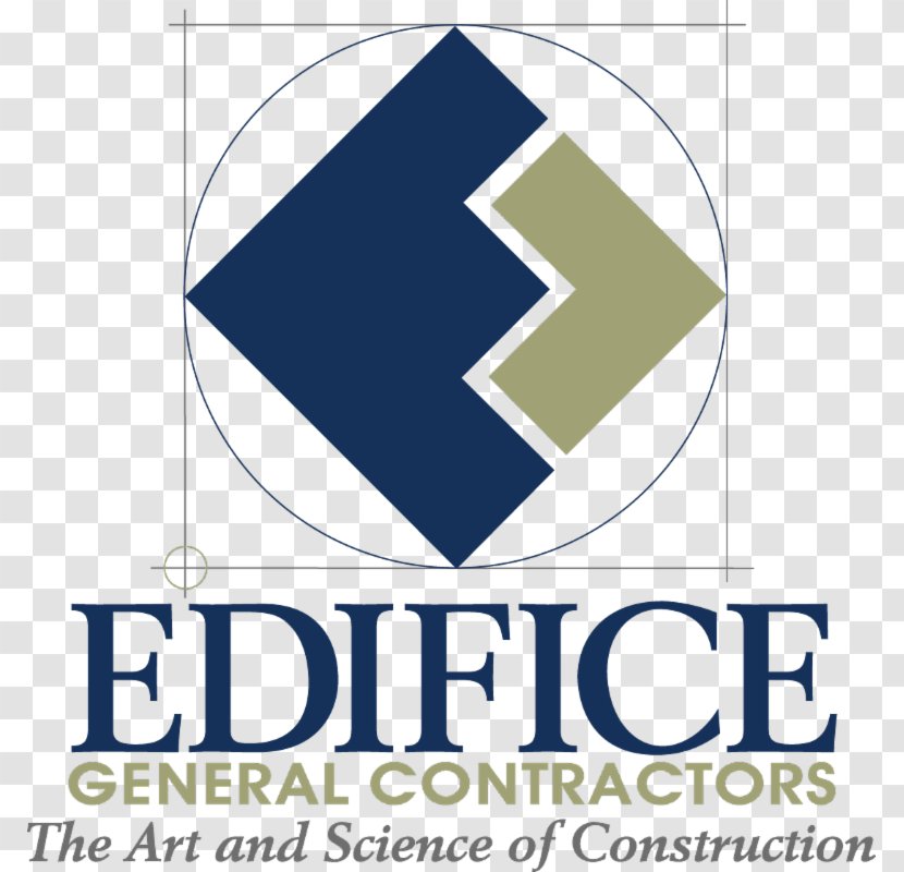 Edifice Inc Logo Construction General Contractor Building - Christianity Spelled Transparent PNG
