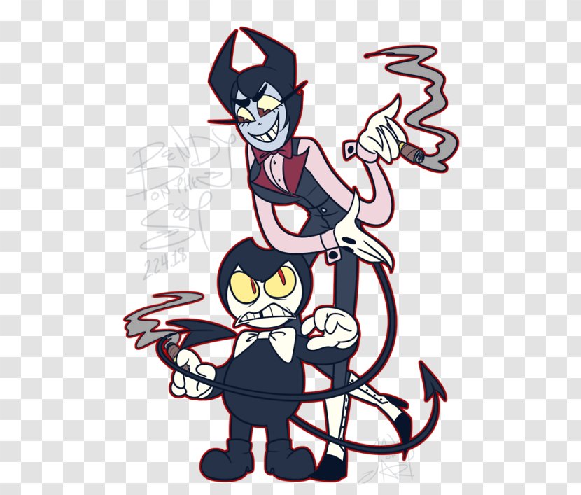 Bendy And The Ink Machine Drawing Art - Blog - Bacon Soup Transparent PNG