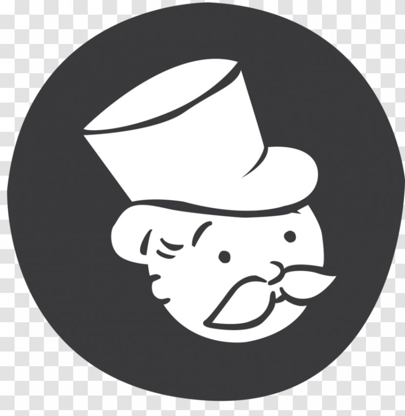 Rich Uncle Pennybags Monopoly Cluedo Game - Headgear - Money Roll Transparent PNG
