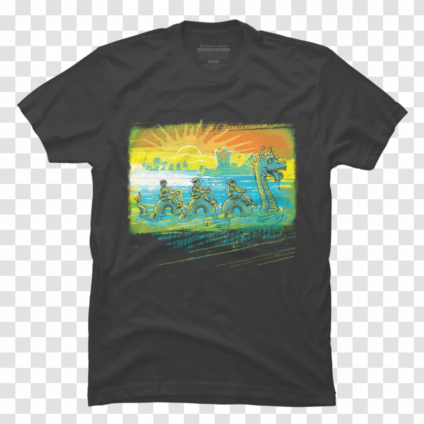 T-shirt Loch Ness Monster Sea Unicorn Ball - Legend Transparent PNG
