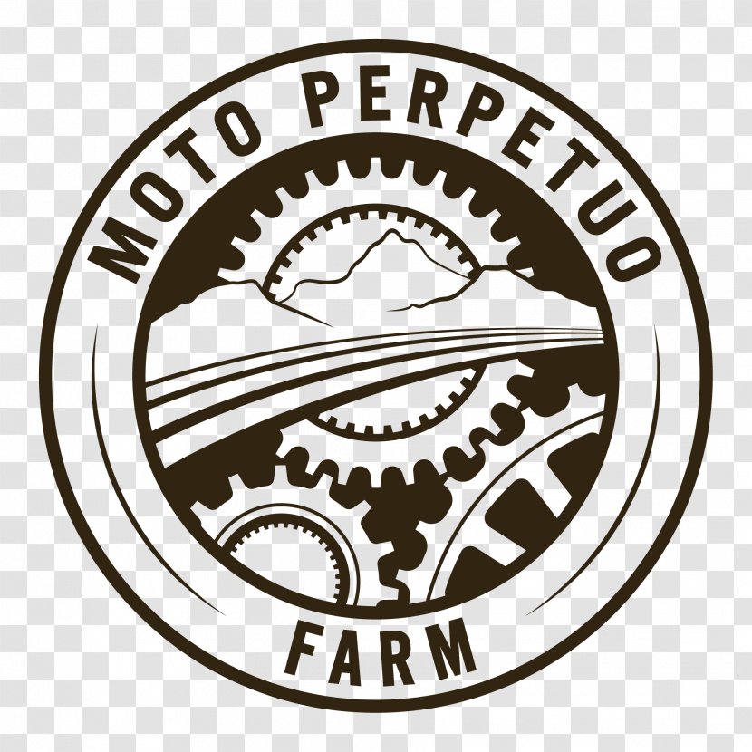 Logo Black & White - Emblem - M Organization FarmBho Graphic Transparent PNG