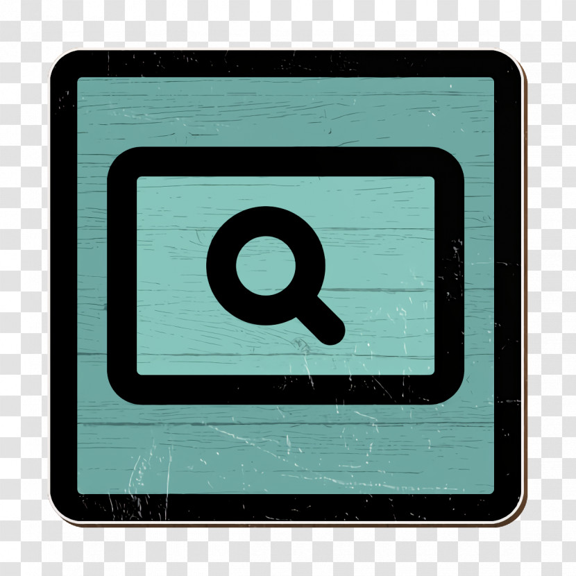 Wireframe Icon Search Icon Transparent PNG