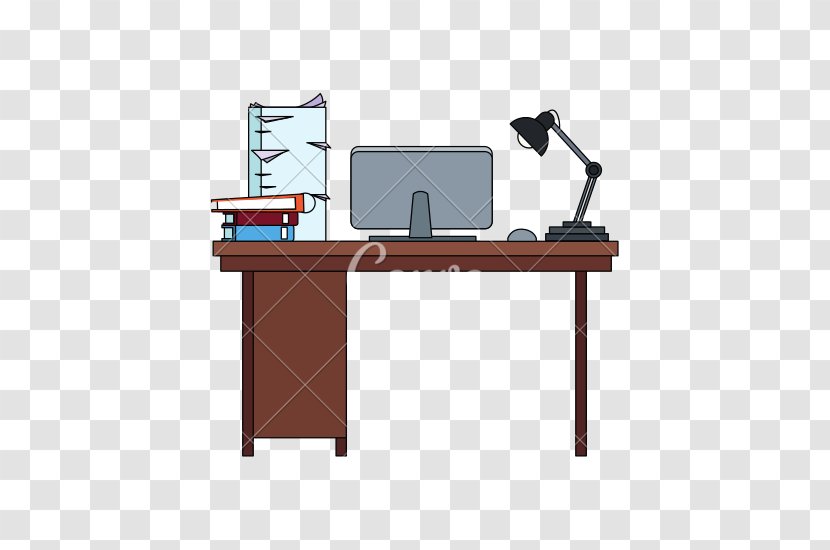 Desk Office - Chairs Transparent PNG