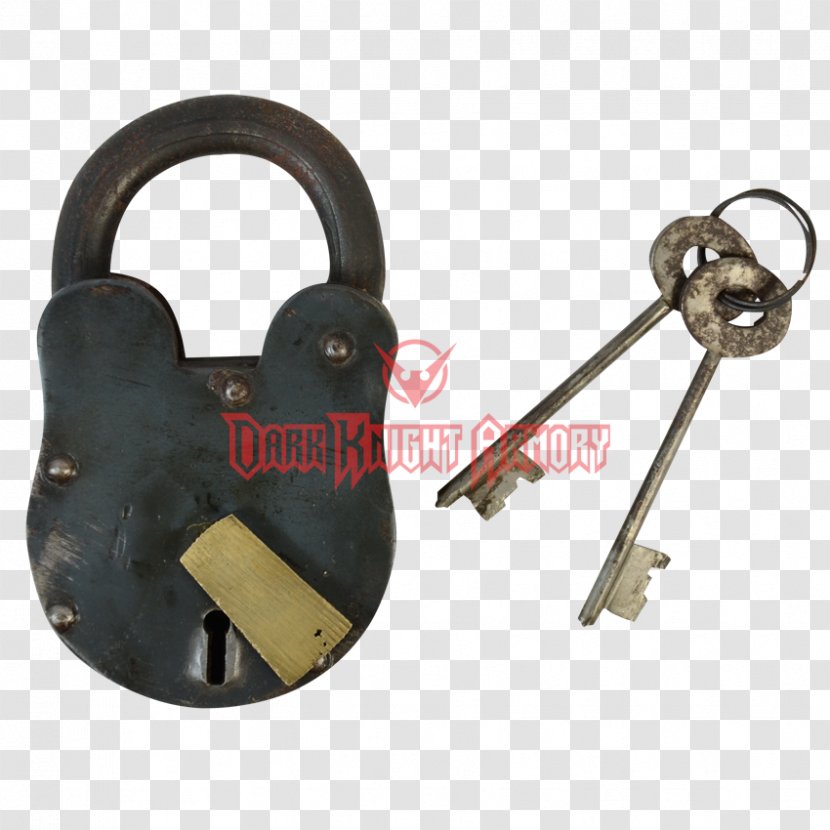 Padlock Combination Lock Master Key - Frame - Old Transparent PNG