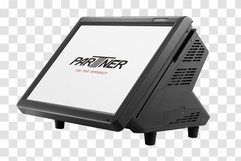 Point Of Sale Touchscreen Computer Hardware Kassensystem Monitors - Electronics Accessory - Pos Terminal Transparent PNG