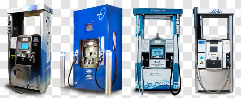 California Fuel Cell Partnership Cells Hydrogen Filling Station - Dispenser Transparent PNG