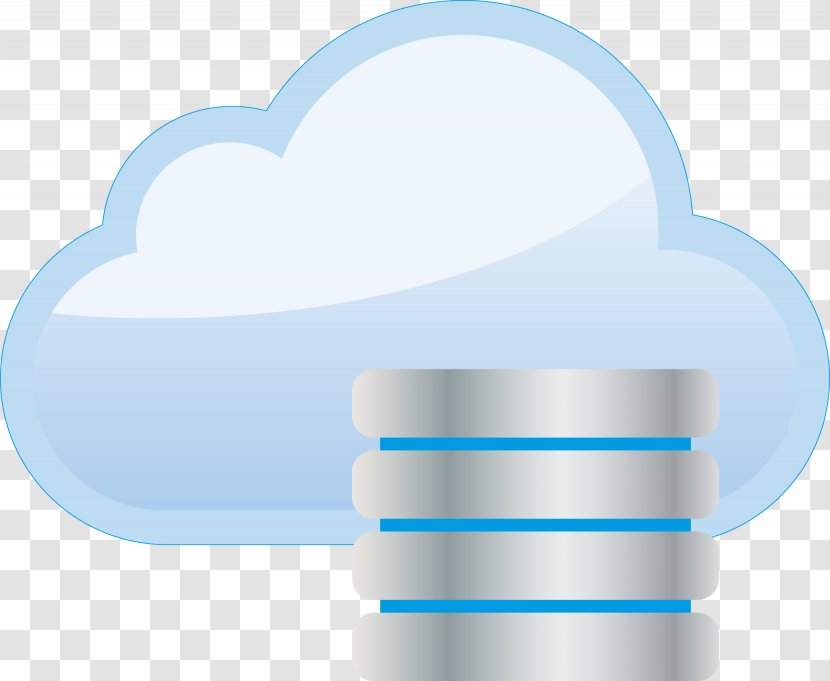 Cloud Computing Storage Data Icon - Product Design - Vector Transparent PNG