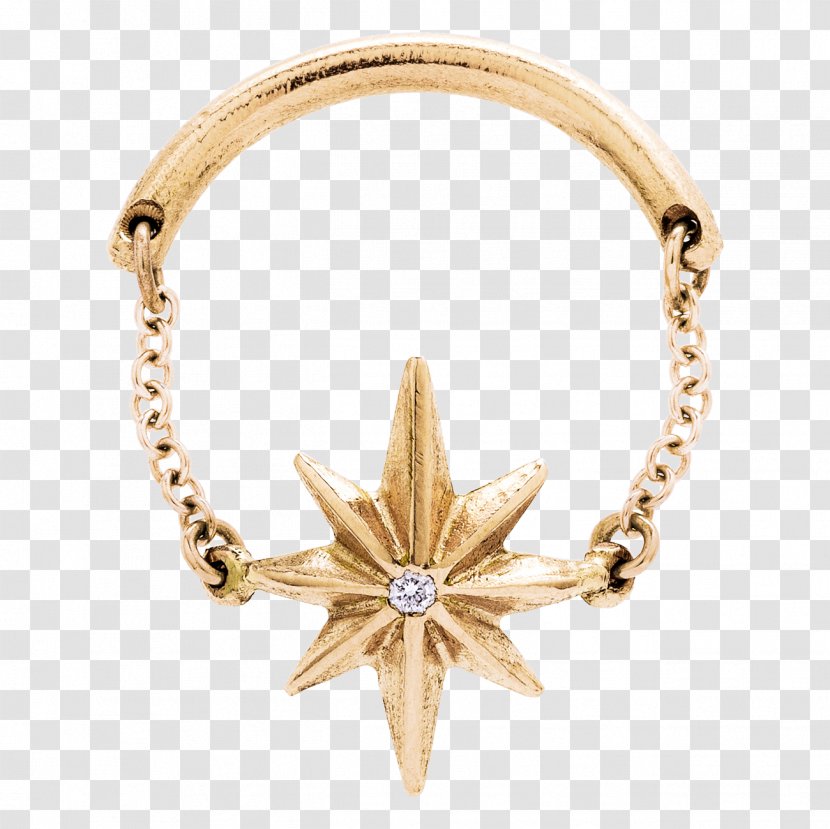 Earring Jewellery Star Charms & Pendants - Ring Transparent PNG