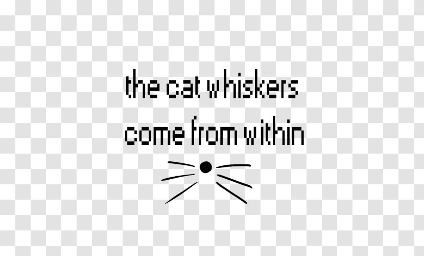 Cat Whiskers Kitten Whiskas Dan And Phil - Black White Transparent PNG