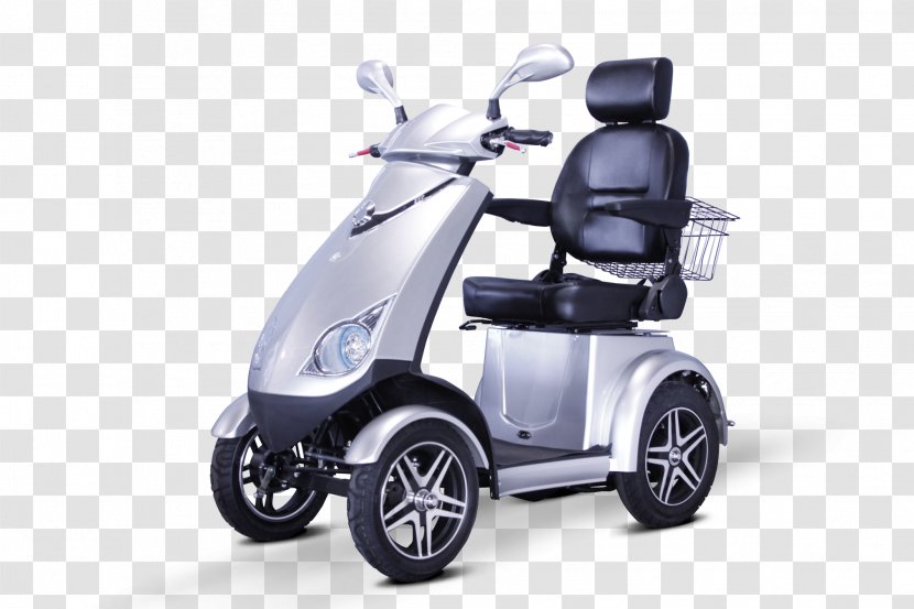 Wheel Mobility Scooters Car Electric Vehicle - Scooter Transparent PNG