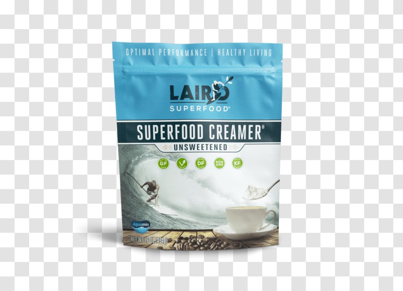 Dairy Products Non-dairy Creamer Laird Superfood Unsweetened Original Coffee - 8 Oz - 2 Lb FlavorUnsweetened Transparent PNG