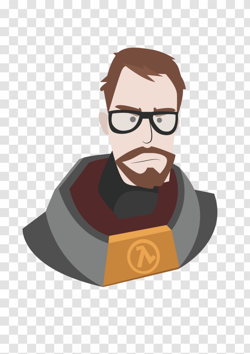 Half-Life 2 Gordon Freeman - Halflife - Forehead Transparent PNG