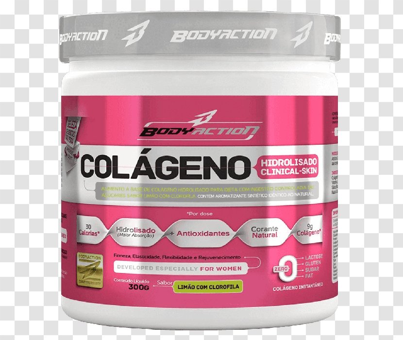 Dietary Supplement Hydrolyzed Collagen Skin Bodyaction - Absorption - Clinical Nutrition Transparent PNG