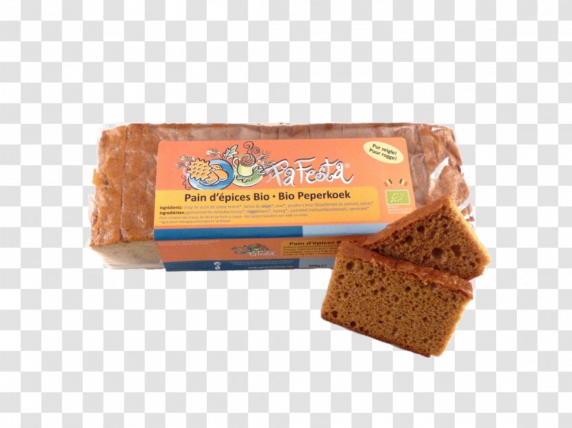 Pain D'épices Ontbijtkoek Gingerbread Spice - Food - Bread Transparent PNG