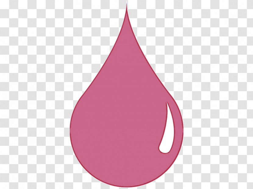 Pink Drop Nose Violet Magenta Transparent PNG