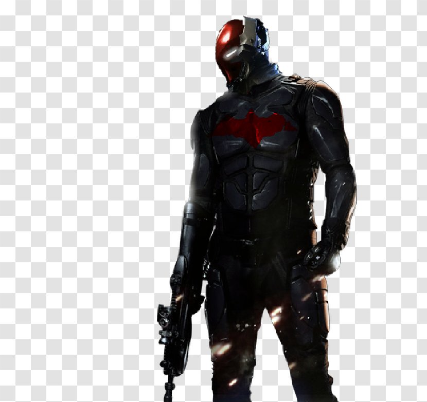 Red Hood Batman: Arkham Knight Dick Grayson Green Arrow - Silhouette - Batman Transparent PNG