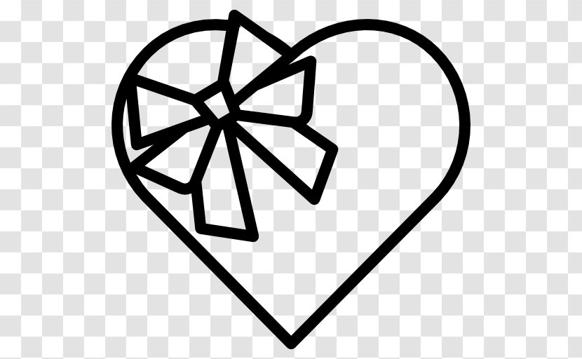 Computer Icons Heart Gift Valentine's Day - Triangle - Bonbones Transparent PNG