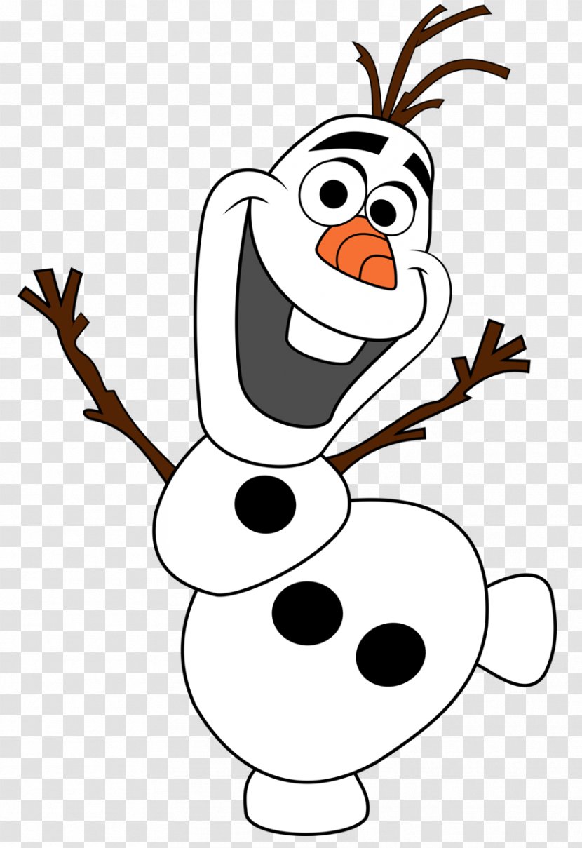 Olaf Nose Do You Want To Build A Snowman? Clip Art - White Transparent PNG
