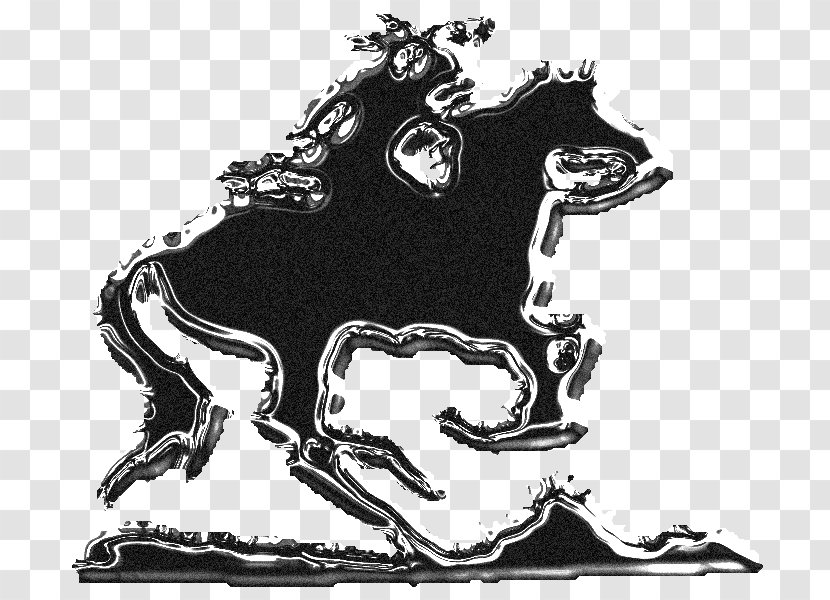 Dog Horse Drawing Mammal Cattle - Silhouette Transparent PNG