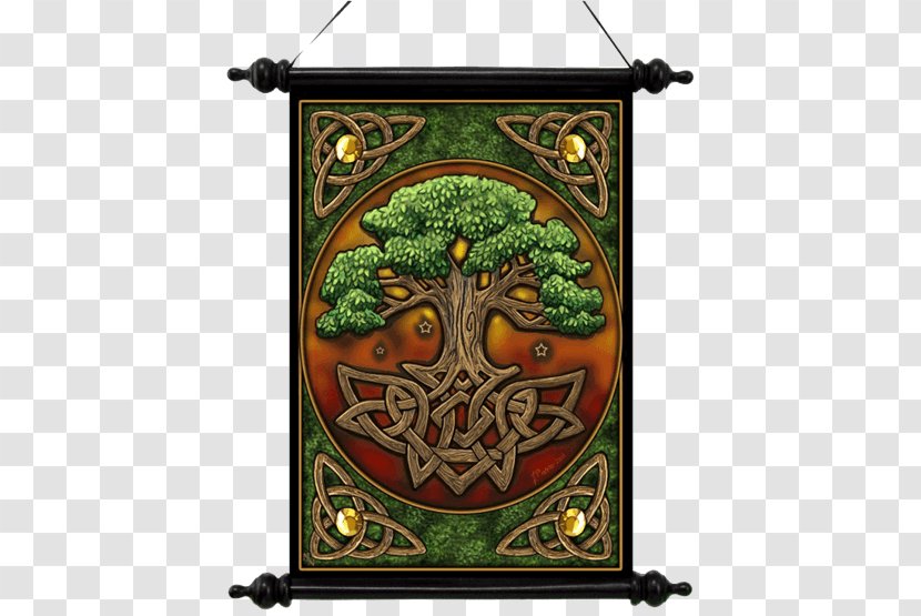Celtic Sacred Trees Art Celts Tree Of Life - Window Transparent PNG
