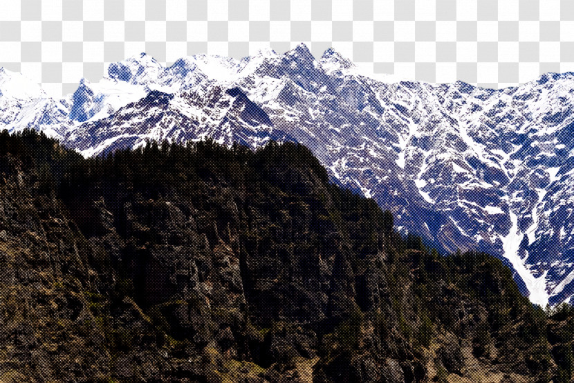 Ridge Mountain Mount Scenery Terrain Massif Transparent PNG