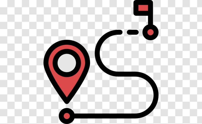 GPS Navigation Systems Tracking Unit Clip Art - Gps - Route Transparent PNG