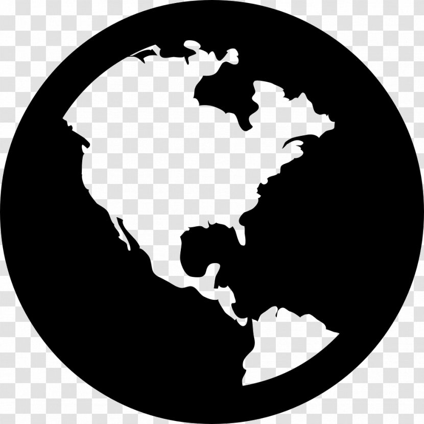 Globe World Font Awesome Clip Art - Wikimedia Commons Transparent PNG
