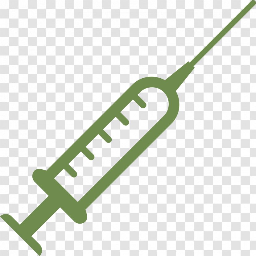 Syringe Icon - Royaltyfree - Blue Transparent PNG