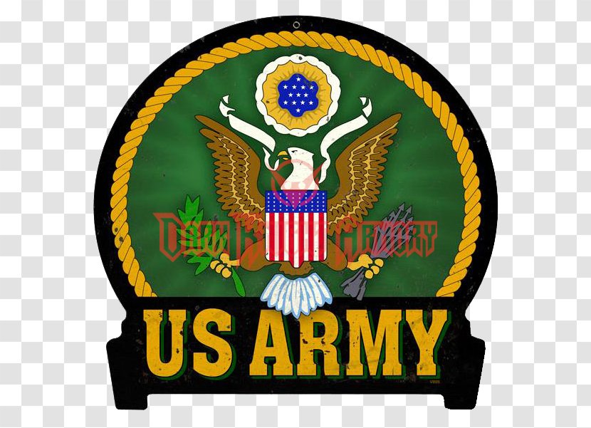 United States Army Military Navy - Logo - Round Signs Transparent PNG