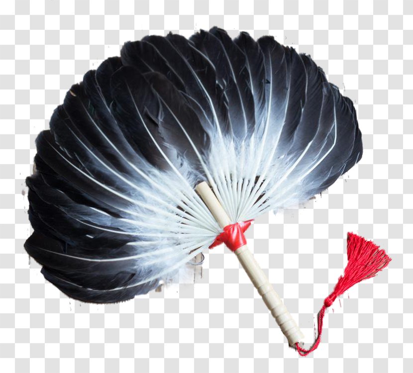 Three Kingdoms Hand Fan - Decorative - Kongming Transparent PNG