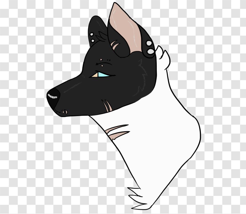 Cat Dog White Headgear Clip Art - Hm Transparent PNG