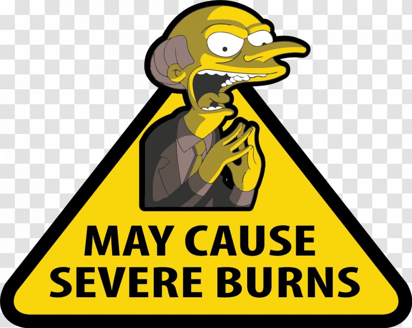 Mr. Burns Homer Simpson Lisa YouTube Ned Flanders - Deviantart - Burn Transparent PNG