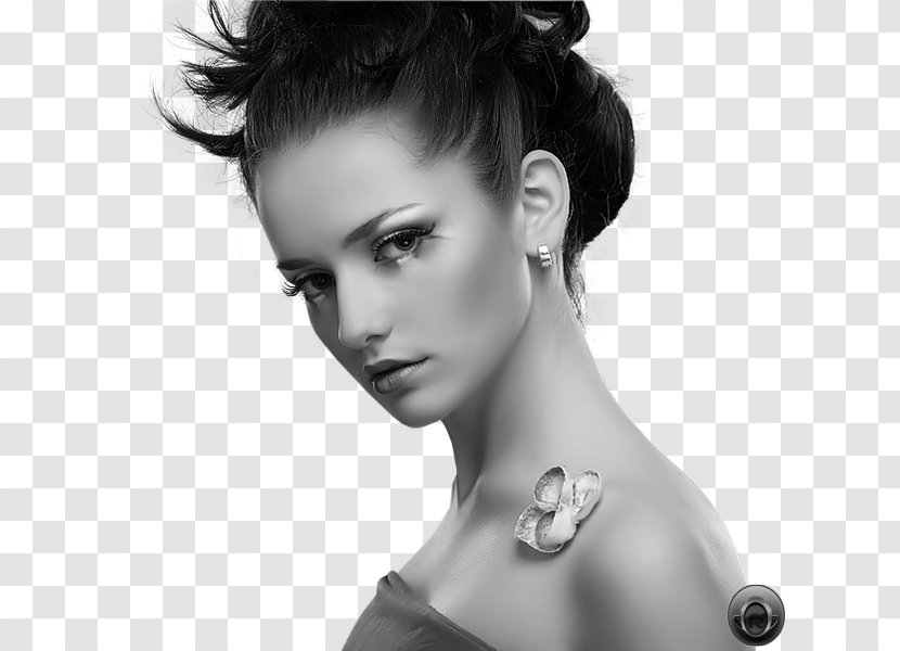 Woman Portrait Painting Make-up Cosmetics - Flower Transparent PNG