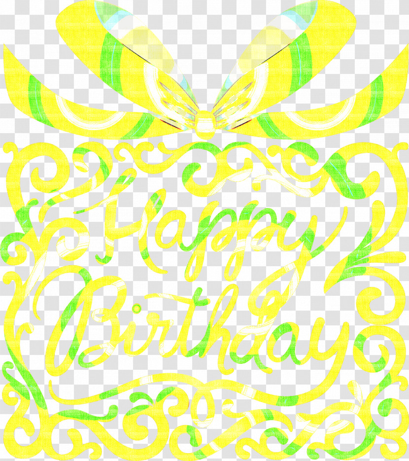 Birthday Calligraphy Happy Birthday Calligraphy Transparent PNG