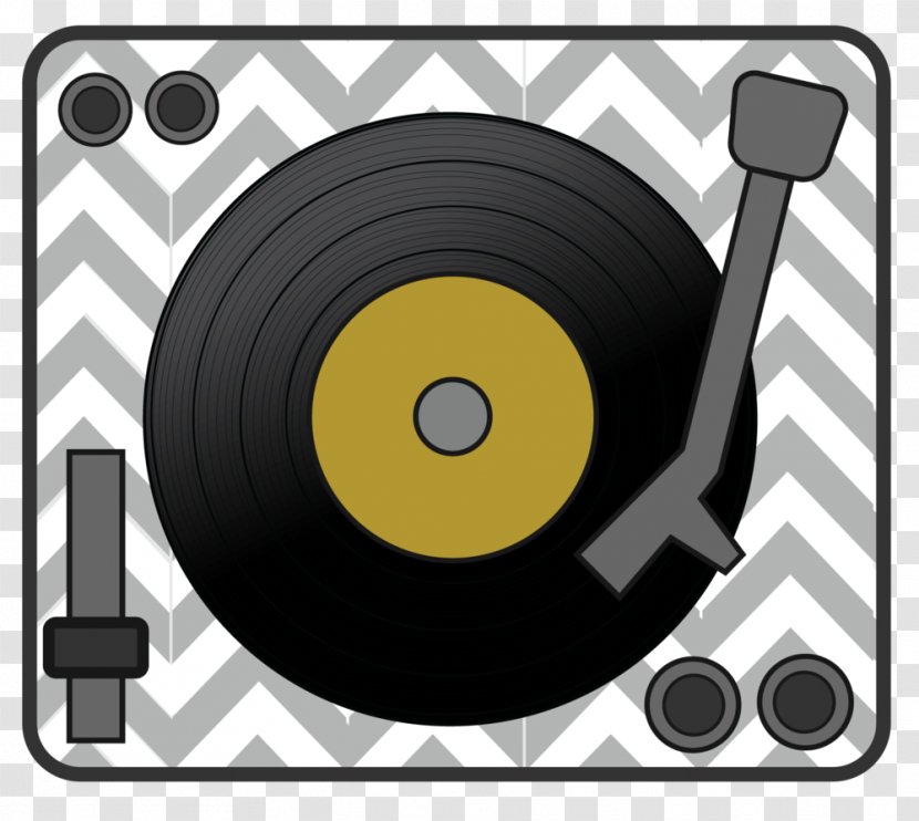 Phonograph Record Clip Art - Disc Jockey - Vinyl Cliparts Transparent PNG