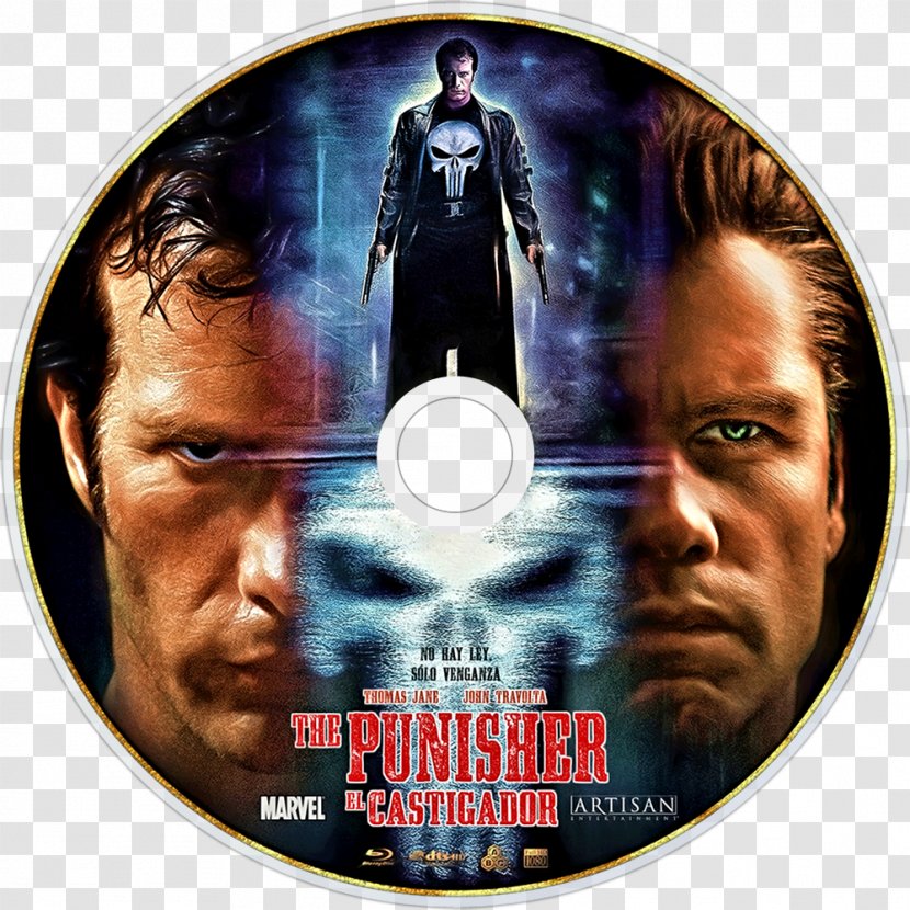 The Punisher Action Film DVD - Compact Disc - John Travolta Transparent PNG