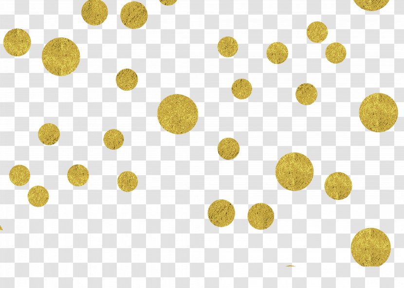 Paper Confetti Gold - Floating Material Transparent PNG
