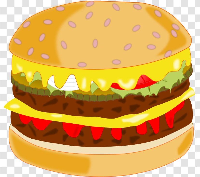 Hamburger Fast Food Meat Transparent PNG