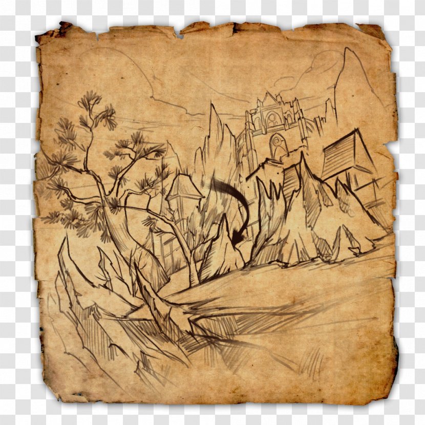 The Elder Scrolls Online Treasure Map Cyrodiil World Transparent PNG